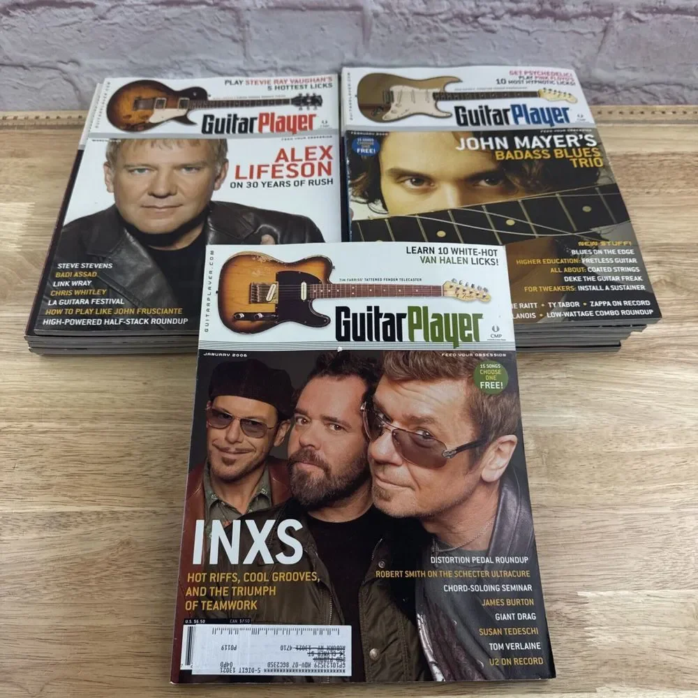 2006 Set Of Guitar Player Magazine Lot of (12) Various Issues‎ VG+ - Picture 6 of 6